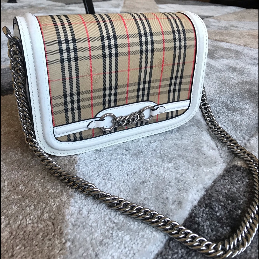 Authentic Burberry Link Shoulder Bag